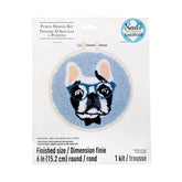 Punch Needle Kit 6" Hoop - Bunny, Unicorn, or Boston Terrier