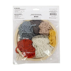 Punch Needle Kit 6" Hoop Designs
