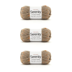 Serenity® Chunky Tweeds Bag of 3