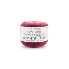 Anti-Pilling Everyday® Worsted Gradient Glitter