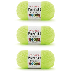Parfait® Chunky Neons Bag of 3