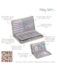 Strawberry Greenhouse Knitting Needle Case