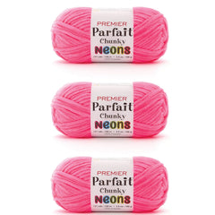 Parfait® Chunky Neons Bag of 3