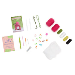Pink Dragon Fruit Dino Crochet Kit