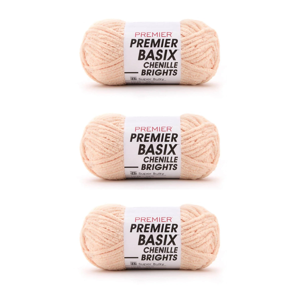 Basix® Chenille Bag of 3