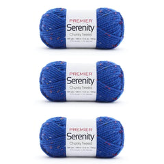 Serenity® Chunky Tweeds Bag of 3
