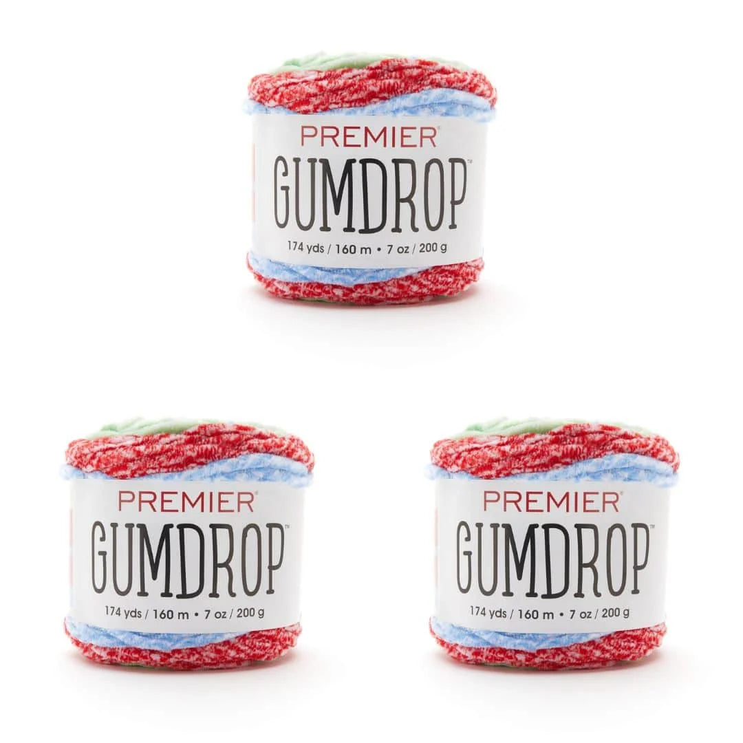 Gumdrop™ Chenille Bag of 3