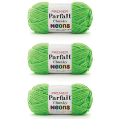 Parfait® Chunky Neons Bag of 3