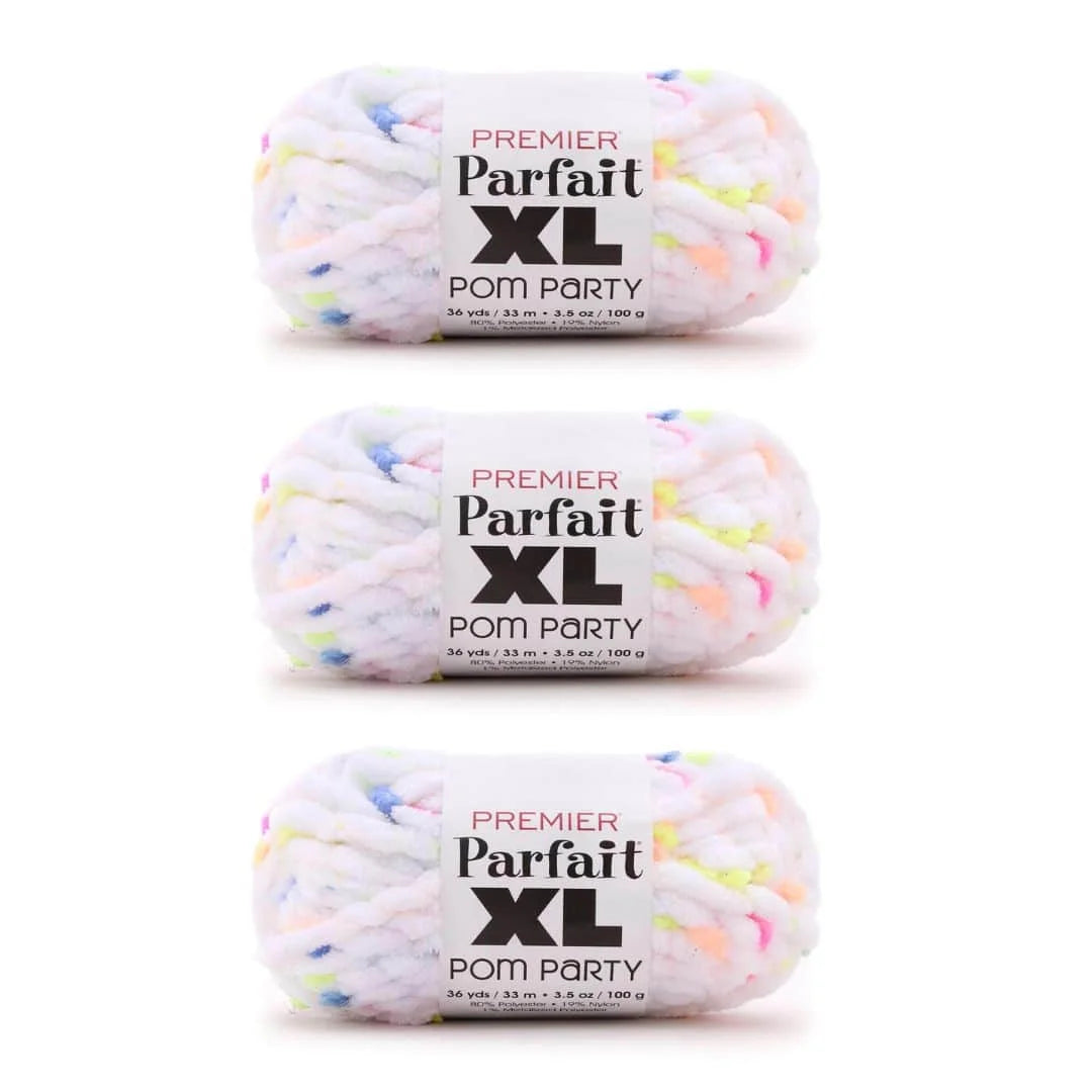 Parfait® XL Pom Party Bag of 3