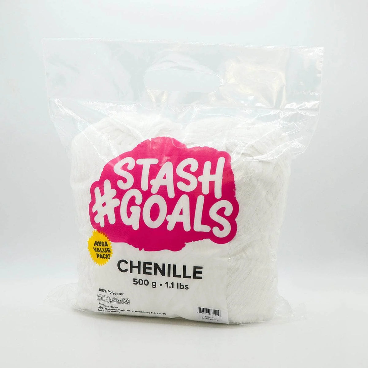 Stash Goals 17.6oz/500g Chenille Bag