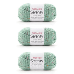 Serenity® Chunky Tweeds Bag of 3
