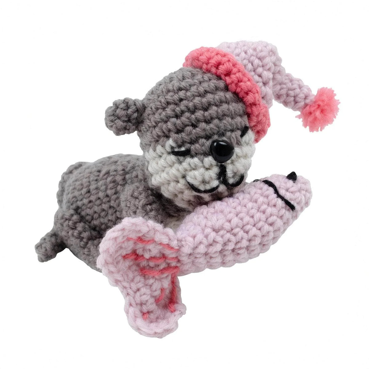 Crochet Kit - Otter and Fish